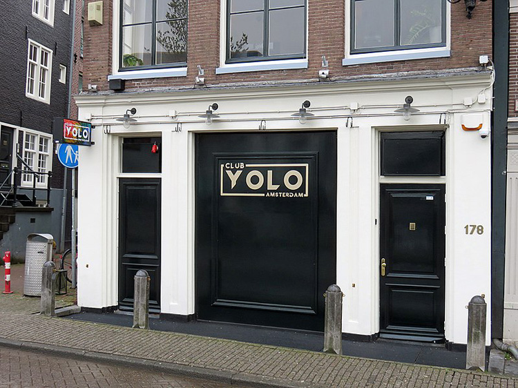 Club YOLO along the Amstel