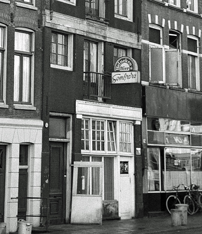 Homocafé Sombrero aan de Amstel in 1960