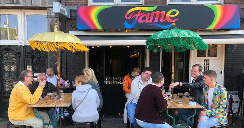 Gay bar FAME aan de Amstel 50