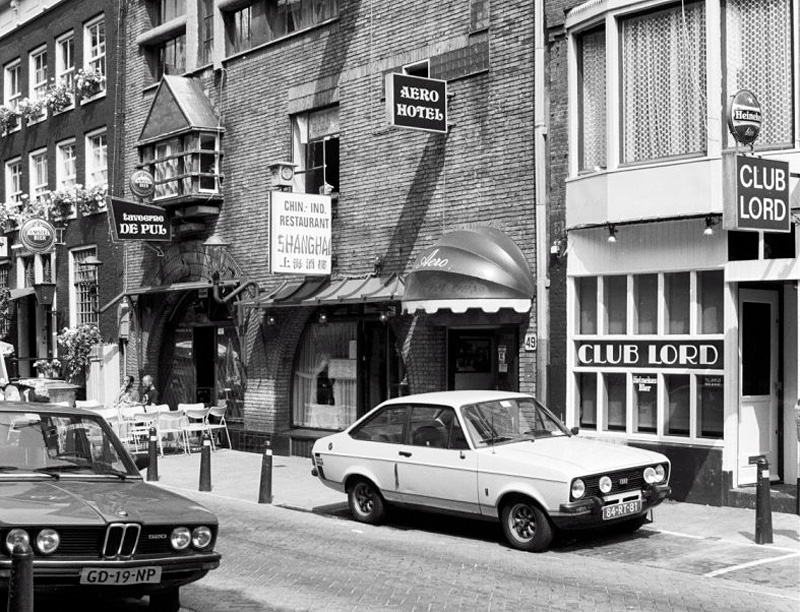 Gay places in Kerkstraat in 1983